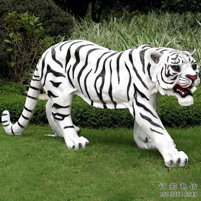 風(fēng)景區(qū)老虎雕塑廠家 中式室內(nèi)擺件 戶外仿古老虎雕塑