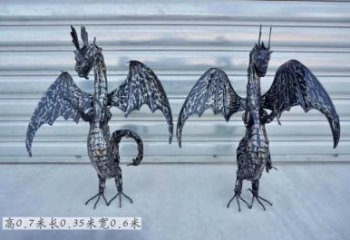 賓館恐龍雕塑廠家 歐式仿真小品 大門口噴漆恐龍雕塑