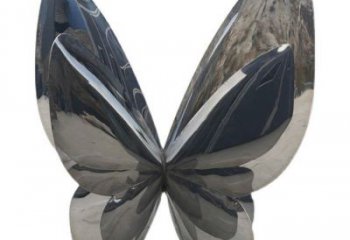 戶外彩蝶雕塑廠家 戶外賓館小品 酒店幾何彩蝶雕塑