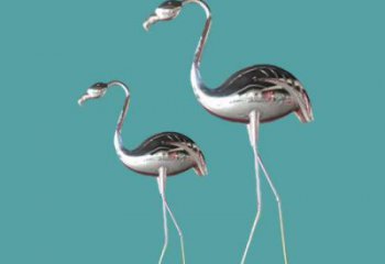 大門口丹頂鶴雕塑廠家 歐式賓館擺件 風景區仿真丹頂鶴雕塑