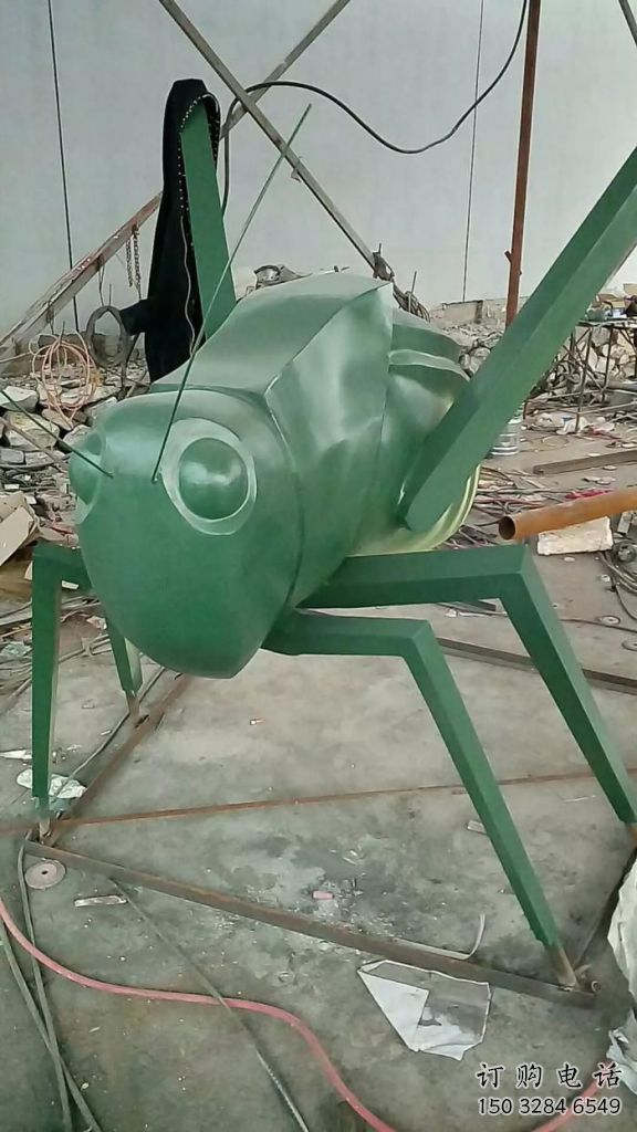 商場蟈蟈雕塑廠家 中式抽象小品 戶外蟈蟈雕塑 商場蟈蟈雕塑廠家 中式抽象小品 戶外蟈蟈雕塑