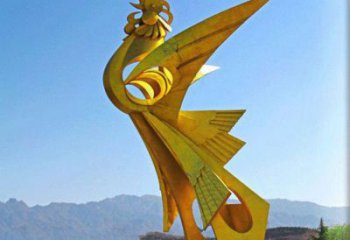 仿古龍鳳呈祥雕塑廠家 戶外創意彩繪小品 