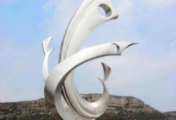 戶外鳳鳥雕塑廠家 現代歐式小品 酒店拉絲鳳鳥雕塑