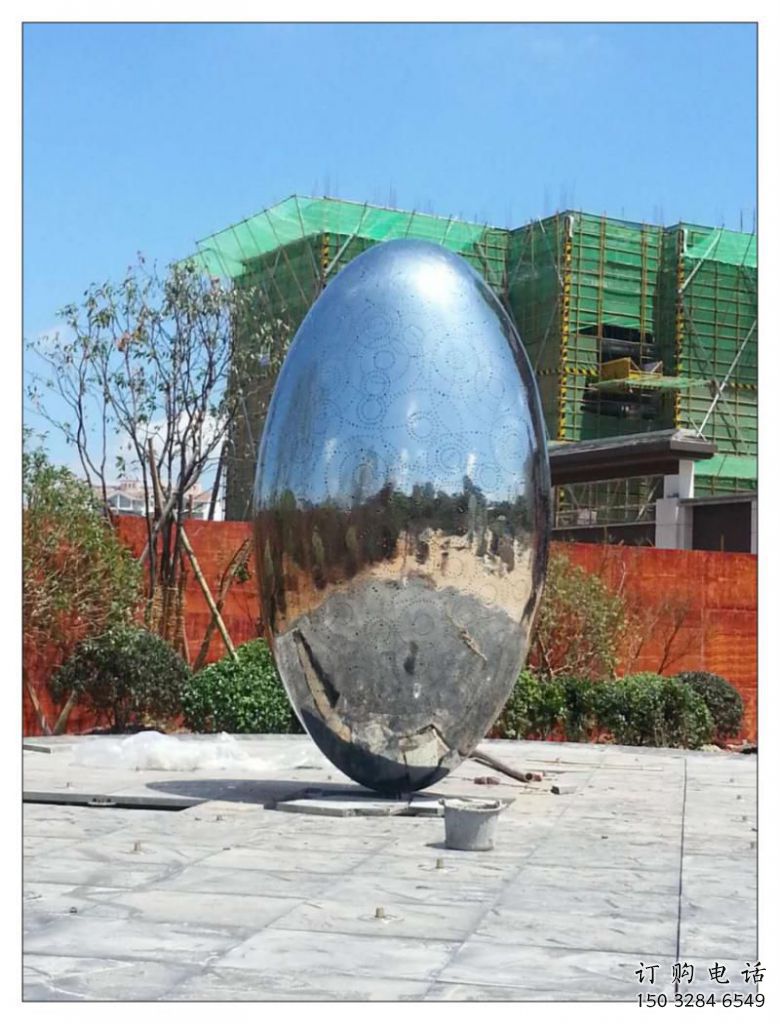 戶外球狀雕塑廠家 鏡面公園小品 大型不銹鋼球狀雕塑