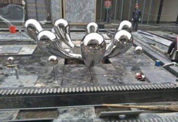 鍛造水花雕塑廠家 公園創(chuàng)意小品 戶外不銹鋼水花雕塑生產(chǎn)