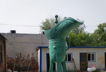 仿古酒杯雕塑廠家 創(chuàng)意小品 房地產(chǎn)不銹鋼酒杯雕塑