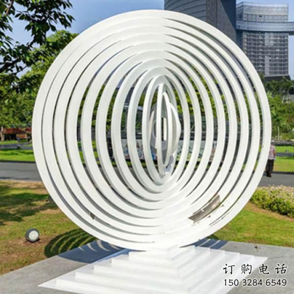 噴漆環形雕塑廠家 中式村口小品 現代不銹鋼環形雕塑生產 噴漆環形雕塑廠家 中式村口小品 現代不銹鋼環形雕塑生產