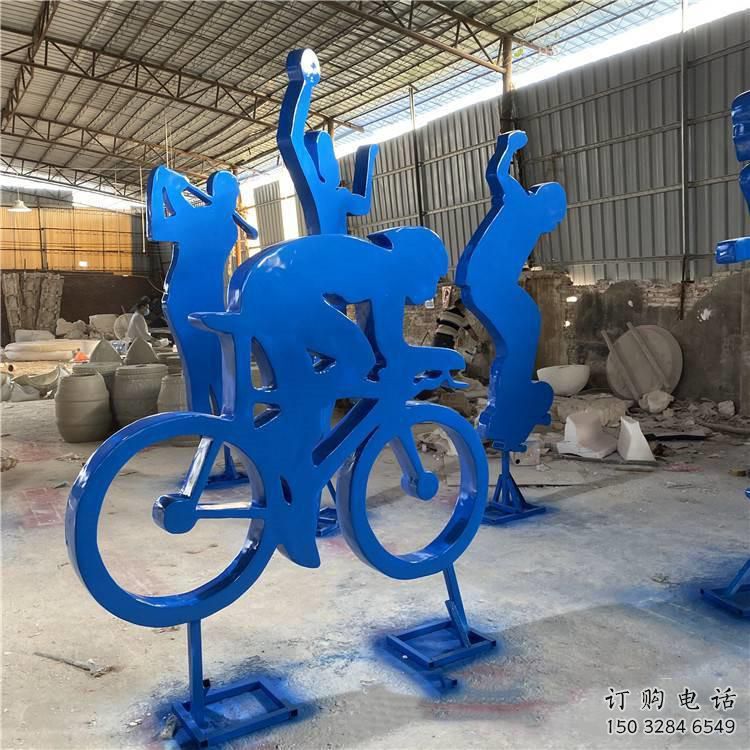 商業街賽車雕塑廠家 烤漆擺件 噴漆不銹鋼賽車雕塑廠