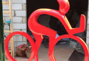 街道賽車雕塑廠家 現(xiàn)代擺件 烤漆不銹鋼賽車雕塑定制