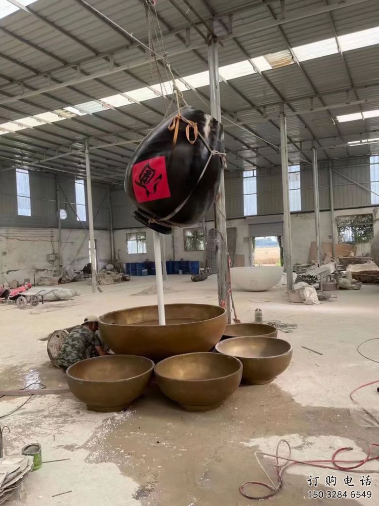 園林天壇雕塑廠家 公園小品 中式不銹鋼天壇雕塑制作