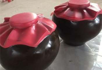 仿古酒壇雕塑廠家 抽象小品 房地產(chǎn)不銹鋼酒壇雕塑生產(chǎn)