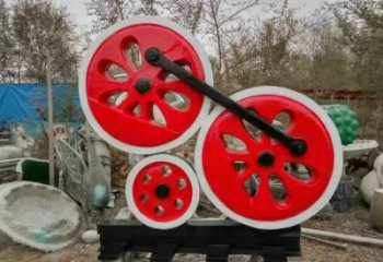 歐式齒輪雕塑廠家 抽象擺件 創(chuàng)意不銹鋼齒輪雕塑制作廠