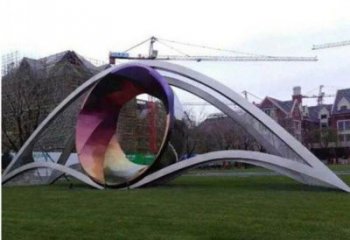 廣場眼睛雕塑廠家 烤漆小品 戶外不銹鋼眼睛雕塑廠