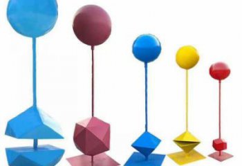 歐式氣球雕塑廠家 抽象擺件 體育場氣球雕塑廠