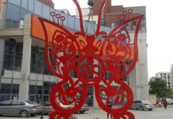 鏤空風(fēng)箏雕塑廠家 園林剪紙小品 住宅小區(qū)不銹鋼風(fēng)箏雕塑廠