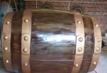 酒店酒罐雕塑廠家 現(xiàn)代廣場(chǎng)小品 幾何酒罐雕塑廠