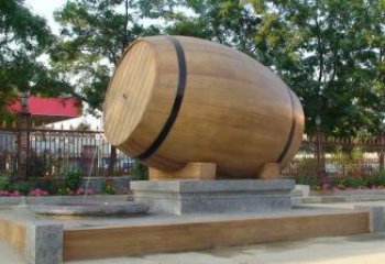 中式酒罐雕塑廠家 廣場(chǎng)仿古小品 游樂(lè)場(chǎng)酒罐雕塑廠