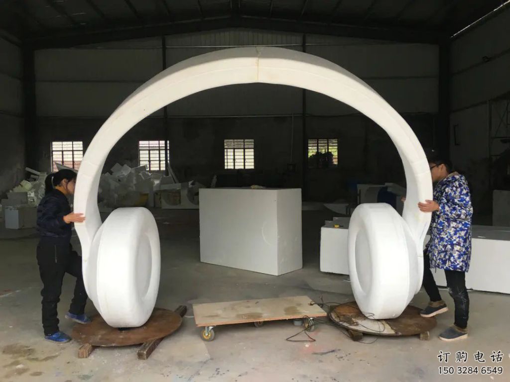 音樂耳麥雕塑廠家 異形音樂擺件 體育場不銹鋼耳麥雕塑廠 音樂耳麥雕塑廠家 異形音樂擺件 體育場不銹鋼耳麥雕塑廠