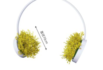 創意耳麥雕塑廠家 戶外廣場小品 公園不銹鋼耳麥雕塑廠