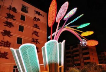 彩繪網(wǎng)球拍雕塑廠家 懸空擺件 街頭不銹鋼網(wǎng)球拍雕塑廠