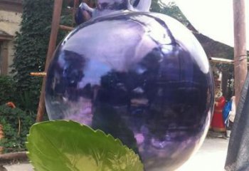 現(xiàn)代藍(lán)莓雕塑廠家 大型別墅區(qū)擺件 創(chuàng)意藍(lán)莓雕塑價(jià)格