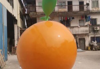 仿真橙子雕塑廠家 現(xiàn)代擺件 創(chuàng)意橙子雕塑價格