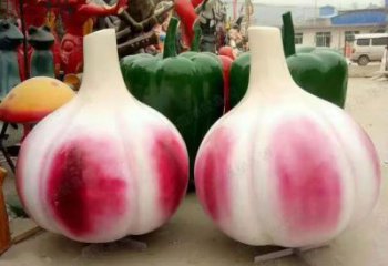 烤漆大蒜雕塑廠家 仿真小品 戶外大蒜雕塑規(guī)格