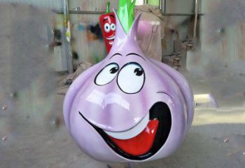 幾何大蒜雕塑廠家 戶外小品 現(xiàn)代大蒜雕塑價格