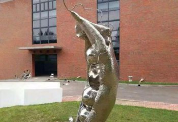 仿真云豆雕塑廠家 現(xiàn)代擺件 創(chuàng)意不銹鋼云豆雕塑定制