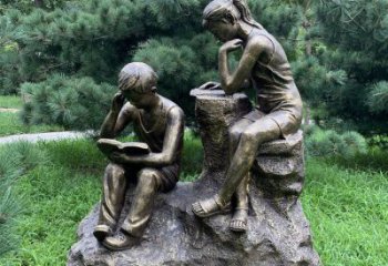 別墅區(qū)小學生雕塑廠家 大型公園擺件 制作小學生雕塑廠家