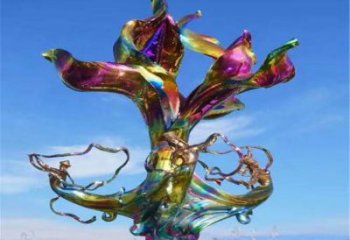 公園仙女雕塑廠家 戶外擺件  創(chuàng)意不銹鋼仙女雕塑廠