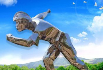 戶外青少年雕塑廠家  公園小品  現代不銹鋼青少年雕塑產品