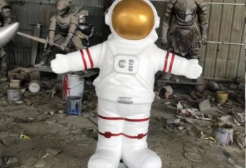 街道太空人雕塑廠家 現(xiàn)代擺件 鏡面太空人雕塑廠