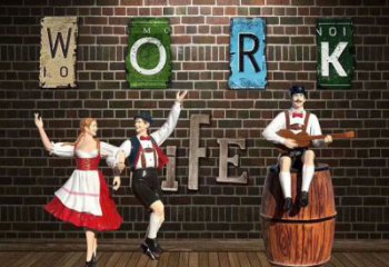 歐式樂隊(duì)雕塑廠家 抽象擺件  酒店樂隊(duì)雕塑廠