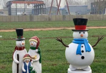 抽象圣誕老人雕塑廠家  彩繪小品  現代圣誕老人雕塑廠