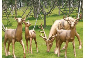 公園小鹿雕塑廠家