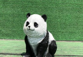 風景區熊貓雕塑制造 售樓處廣場雕塑 仿古雕塑擺件