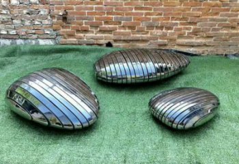 庭院坐凳雕塑，公園景觀雕塑，鵝卵石坐凳雕塑廠家