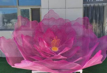 玫瑰花雕塑選定，美陳雕塑，鏤空玫瑰花雕塑造型供求