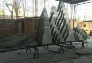 景觀假山雕塑，城區小品，戶外假山雕塑生產商