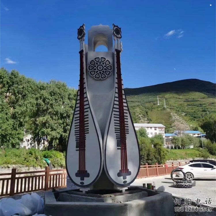 室內(nèi)琵琶雕塑