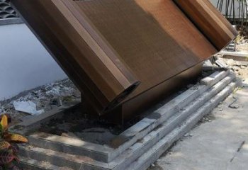 銅書簡雕塑生產商，城市雕塑，銅書簡雕塑制造廠家