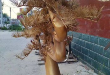 別墅區(qū)松樹雕塑