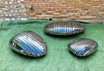 鵝卵石坐凳雕塑，鍛造景觀雕塑，現(xiàn)代工藝