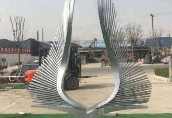 發(fā)光鳳尾雕塑