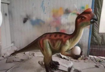 牡丹江抽象恐龍雕塑制造，動物雕塑，玻璃鋼恐龍雕塑展品