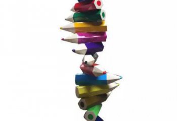 白城企業鉛筆雕塑