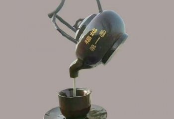 盤錦玄關(guān)懸壺雕塑