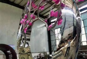 喀什梅花雕塑工廠優(yōu)選，城市裝飾，景觀梅花雕塑供給