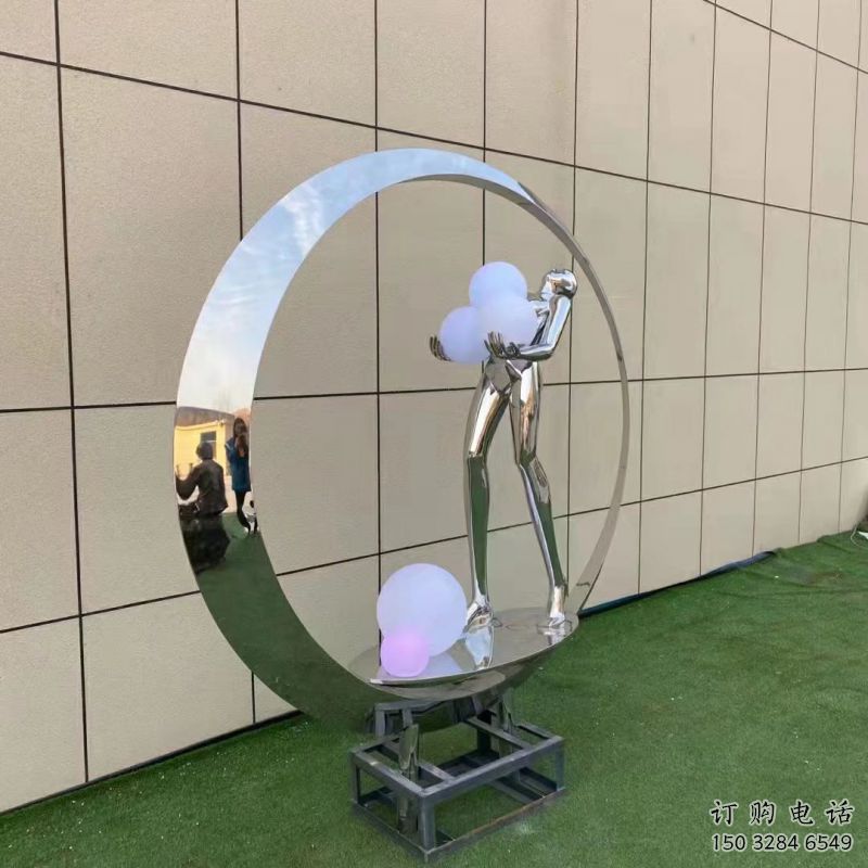 合川仙子雕塑展品，公園小品，景觀圓環仙子雕塑生產商